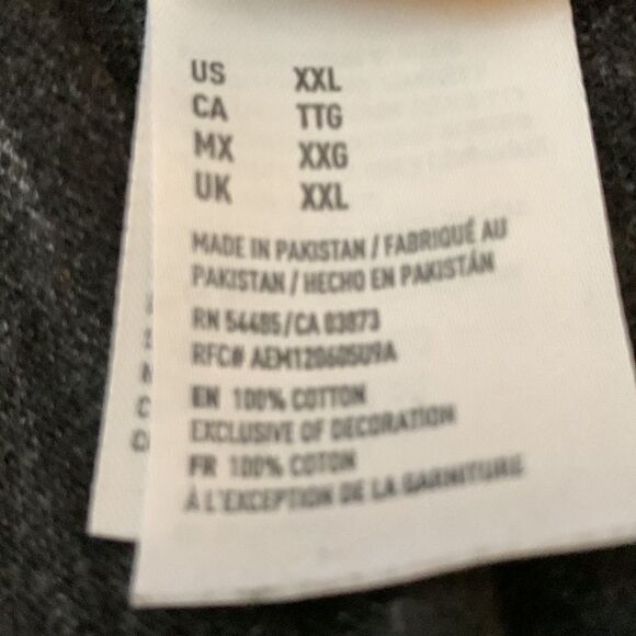 American Eagle dark gray XXL Polo - Picture 4 of 4